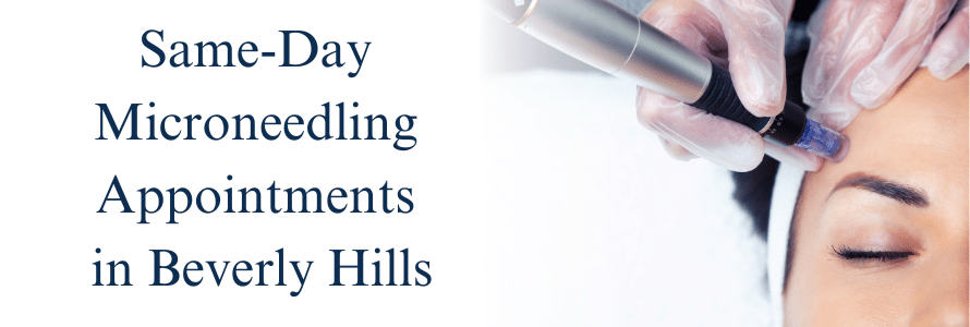 Microneedling in Beverly Hills